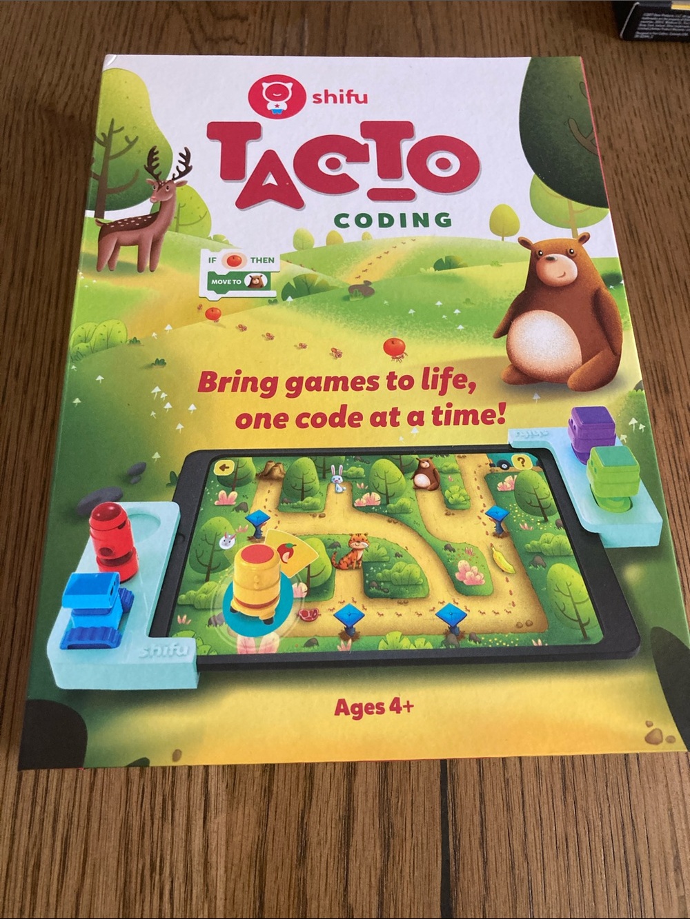 Shi by JOURNEYS Tacto Coding Kids Toy - Green Interactive Coding Game